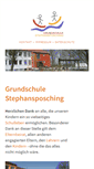 Mobile Screenshot of gs-stephansposching.de